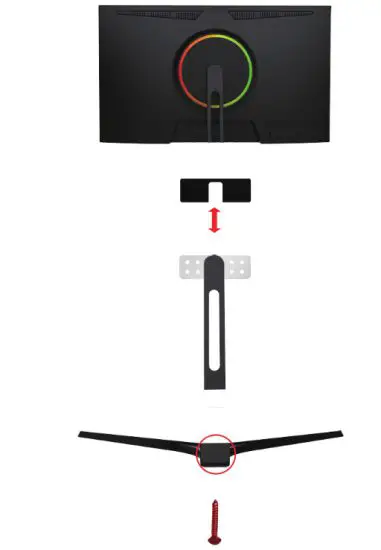 element EM3FGAB27BS 27 Inch 1440P 165Hz Frameless Gaming Monitor - figure 1