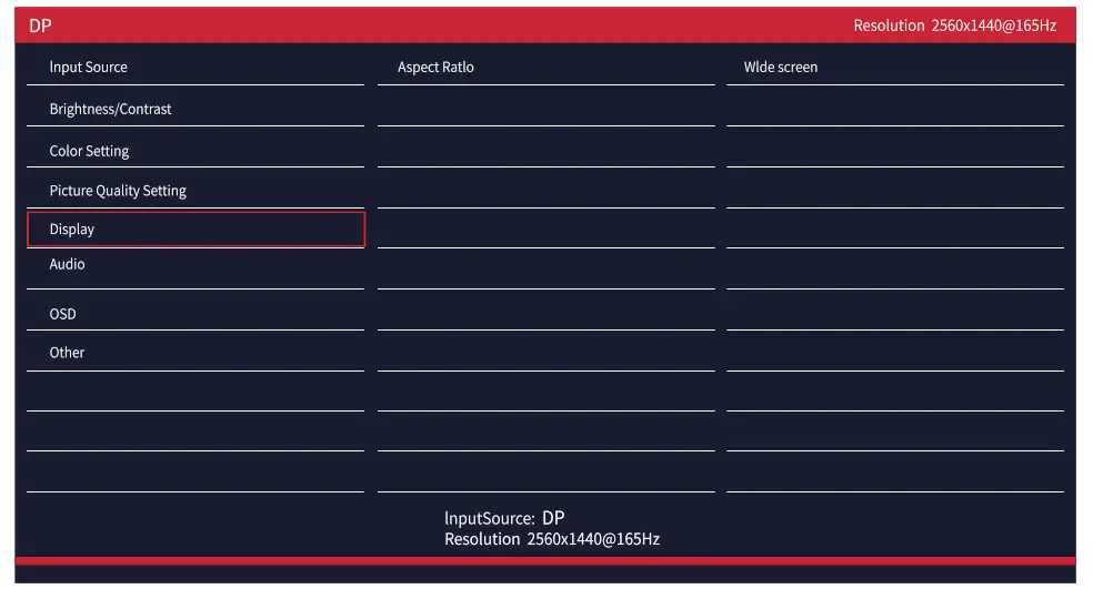 element EM3FGAB27BS 27 Inch 1440P 165Hz Frameless Gaming Monitor - figure 12