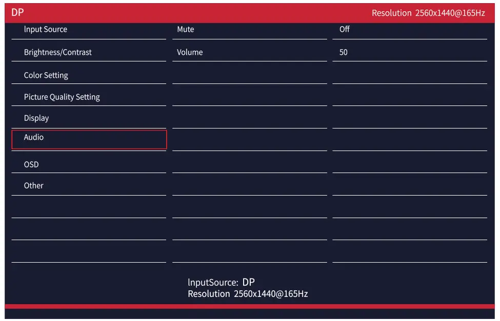 element EM3FGAB27BS 27 Inch 1440P 165Hz Frameless Gaming Monitor - figure 13