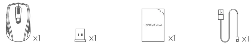 Dongguan City Xuanyixuan Technology GEPC363AB Wireless Mouse 1