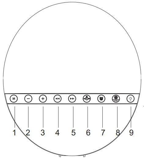 LEMEGA S6 Bluetooth Speaker Clock Radio with Lamp -Features