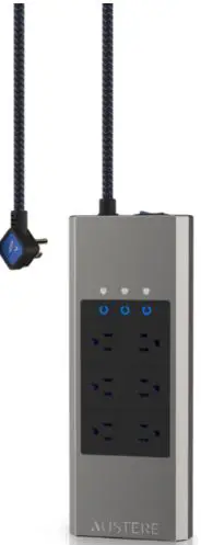 AUSTERE-5S-PS6-US1-PowerSeries-6-Outlet-with-Omniport-USB-PROD