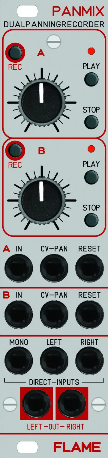FLAME Panmix - Dual Panning Recorder