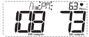 beurer MD6000 Upper Arm Blood Pressure Monitor - Display 4