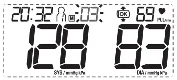 beurer MD6000 Upper Arm Blood Pressure Monitor - Display 5
