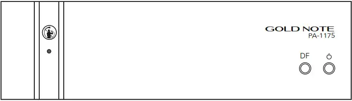 GOLD NOTE PA 1175 MkII Stereo Power Amplifier - cover