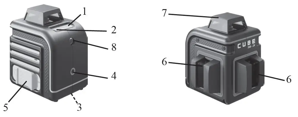 ADA INSTRUMENTS А00571 Cube 360-2v Green Line Laser fig2