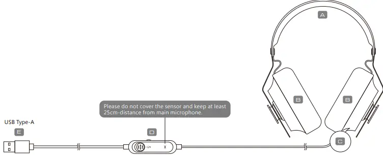 COUGAR Phontum Pro Prix Universal Gaming Headset-fig2