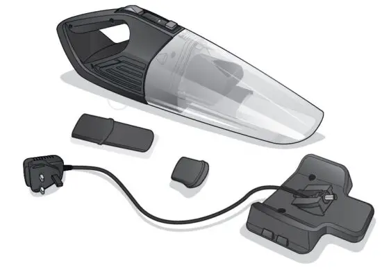 VonHaus 3000041 Wet + Dry Handheld Vacuum Cleaner