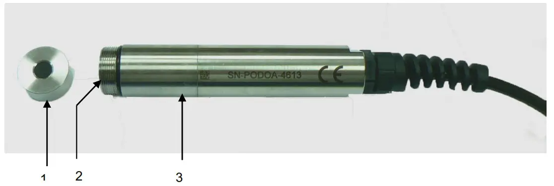 AQUALABO Ponsel Digital Optical Dissolved Oxygen OPTOD Sensor - Change of the DODISK