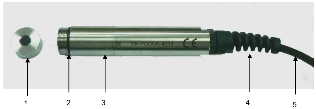 AQUALABO Ponsel Digital Optical Dissolved Oxygen OPTOD Sensor - Product overview