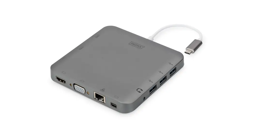 Digitus Da-70876 Universal Docking Station Installation Guide