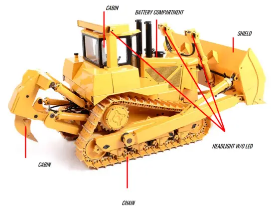 AMEWi-22548-Hydraulic-Bulldozer-Overview