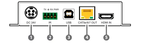 CYP- PUV-2200PL-TX-RX -HDBaseT -Transmitter- 3