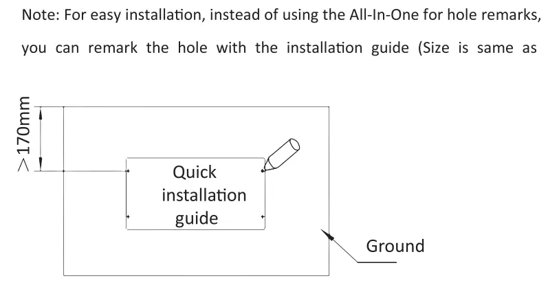 FOX-ESS AIO 3-6kW All-In-One Single Phase Energy Station Installation Guide - Ground installation