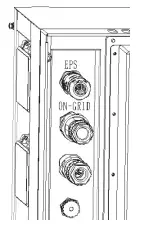 FOX-ESS AIO 3-6kW All-In-One Single Phase Energy Station Installation Guide - Push the threaded sleeve to connection