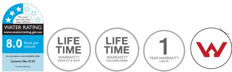 PHOENIX Rail Shower - APP