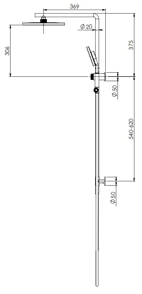 PHOENIX TWIN SHOWER - PACKAGING