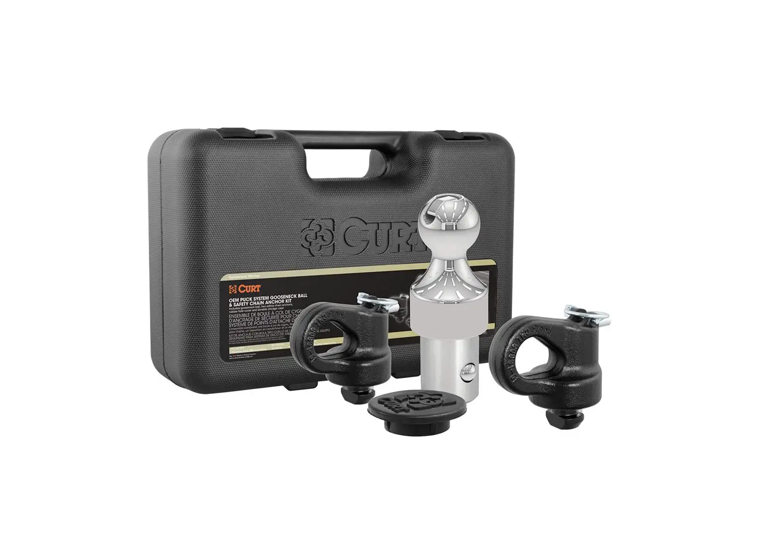 Curt Oem Puck System Gooseneck Ball Safety Chain Anchor Kit Installation Guide Curt Oem Puck System Gooseneck Ball Safety Chain Anchor Kit Installation Guide