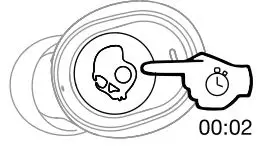 Skullcandy S2JTW-N745 Jib True Wireless In-Ear Headphones User Guide - Track Back