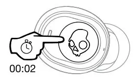 Skullcandy S2JTW-N745 Jib True Wireless In-Ear Headphones User Guide - Track Forward