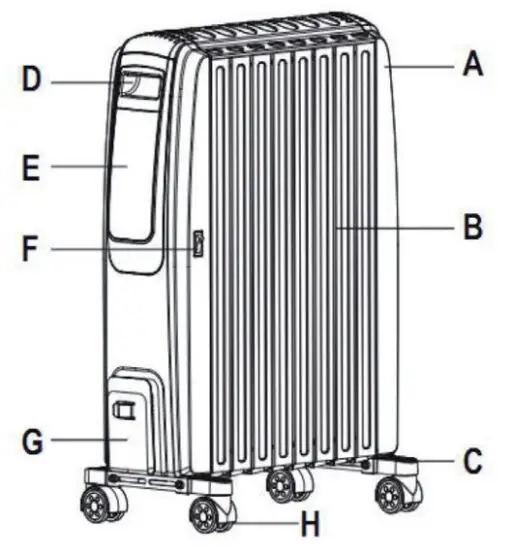 KLARSTEIN 10034253 Oil Radiator - FUNCTIONS