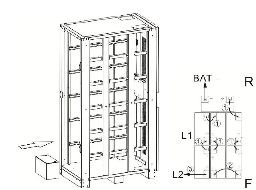 Dettaglio 42U-100Ah-12V Battery Cabinet-fig13