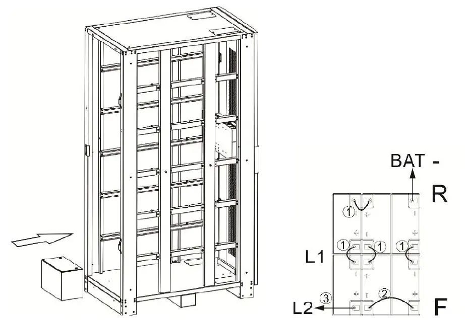 Dettaglio 42U-100Ah-12V Battery Cabinet-fig14