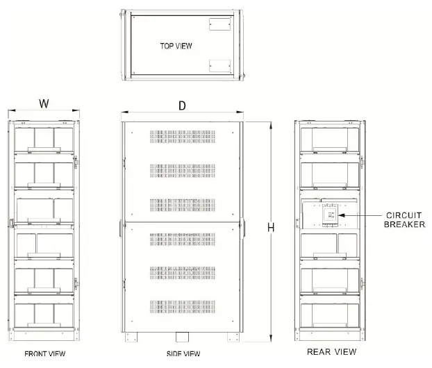 Dettaglio 42U-100Ah-12V Battery Cabinet-fig2