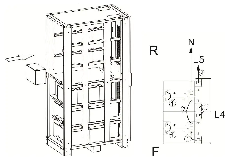 Dettaglio 42U-100Ah-12V Battery Cabinet-fig25