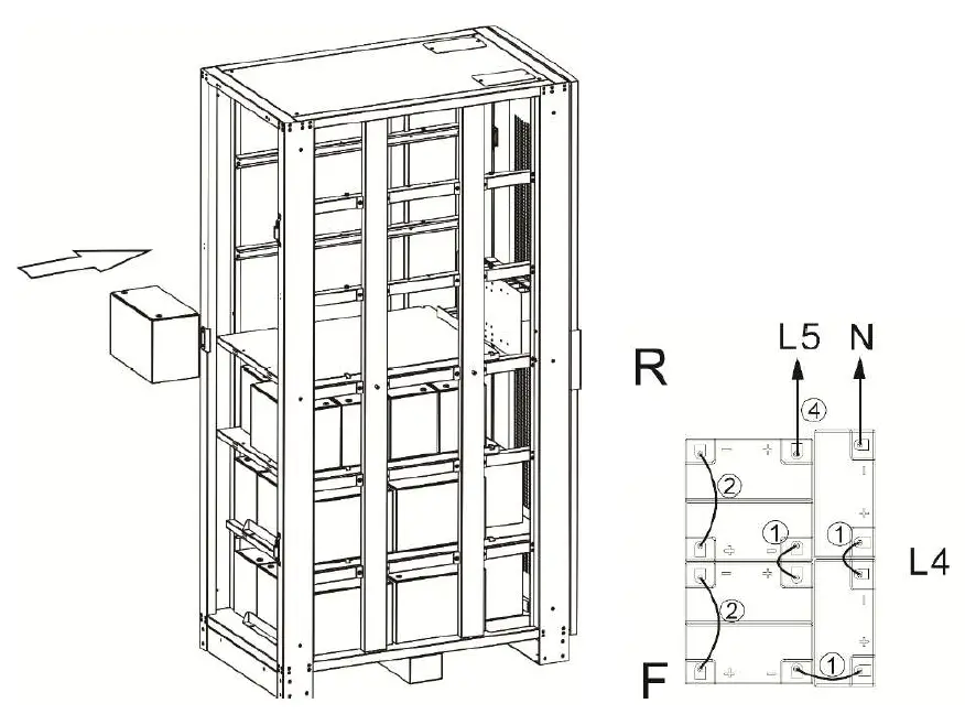 Dettaglio 42U-100Ah-12V Battery Cabinet-fig26
