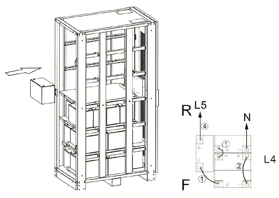 Dettaglio 42U-100Ah-12V Battery Cabinet-fig27