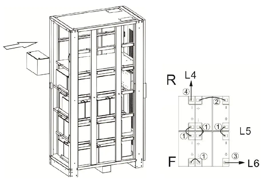 Dettaglio 42U-100Ah-12V Battery Cabinet-fig30