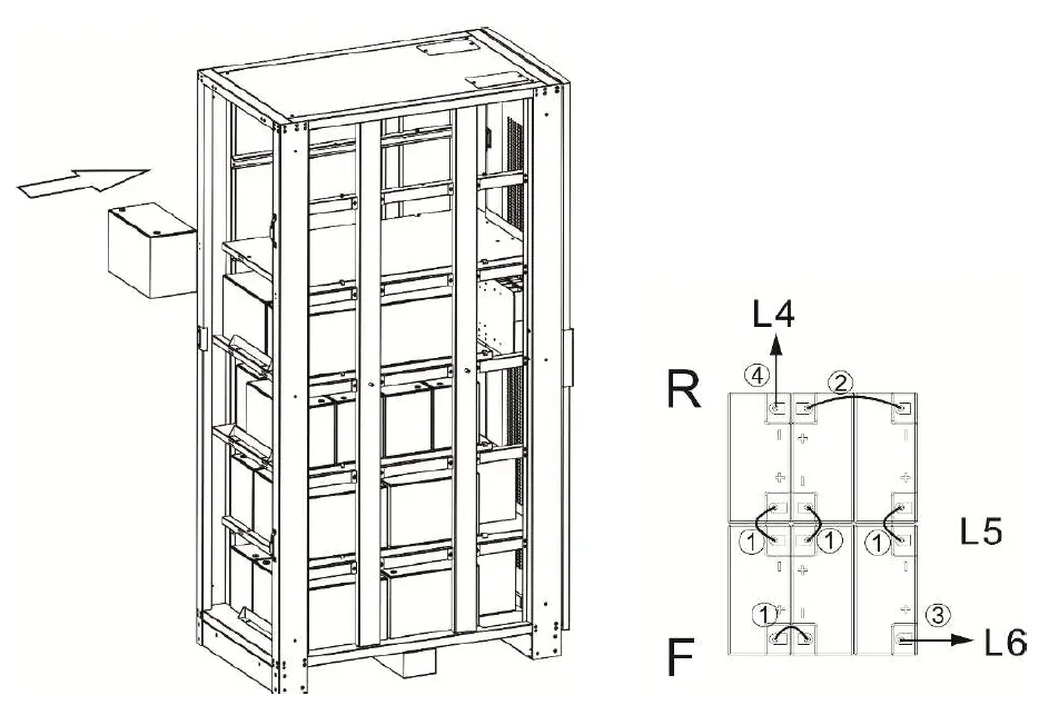 Dettaglio 42U-100Ah-12V Battery Cabinet-fig31