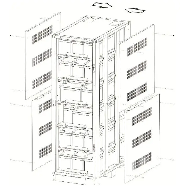 Dettaglio 42U-100Ah-12V Battery Cabinet-fig38