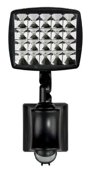 Solar Lighting DIRECT SLDFL0004C-4W-PIR-CW Residential Multi-Purpose Light PRODUCT
