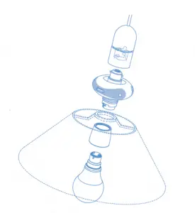 a drawing of a person