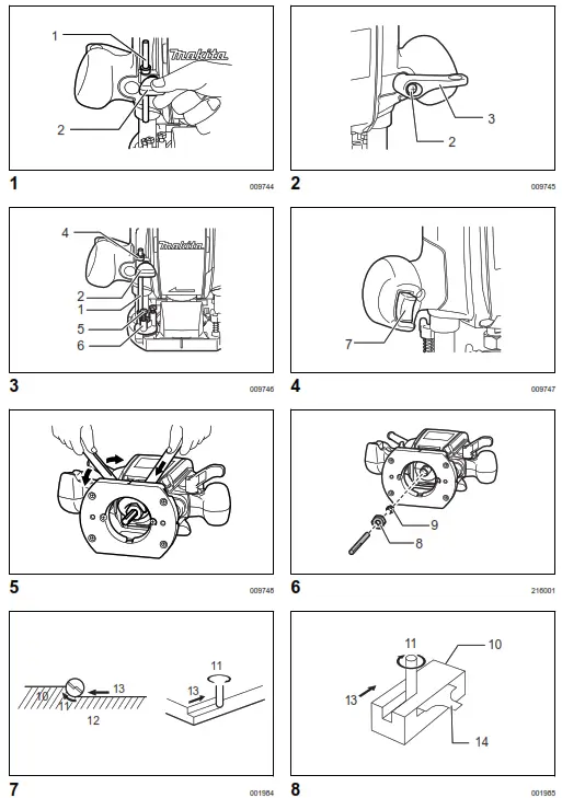 RP0900 Plunge Router 8mm-41