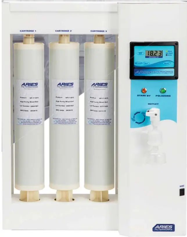 ARIES Filter work 931213 High Purity Water System -