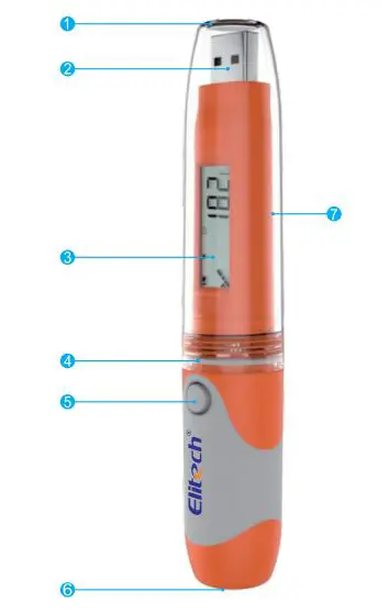 Elitech RC-51H Multi-use Temperature and Humidity User Manual - Product Overview