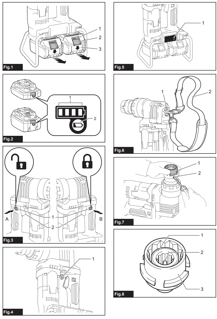 makita DWT310 Cordless Shear Wrench - fig 3