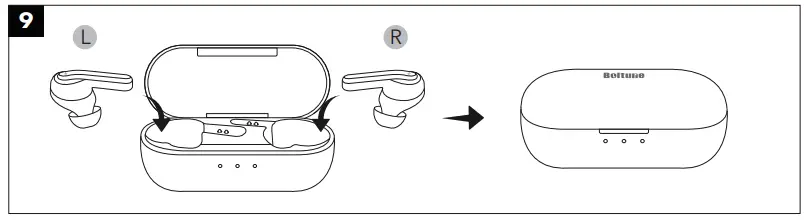 Boltune BT-BH023 Active Noise Cancelling True Wireless Stereo Earbuds - fig9