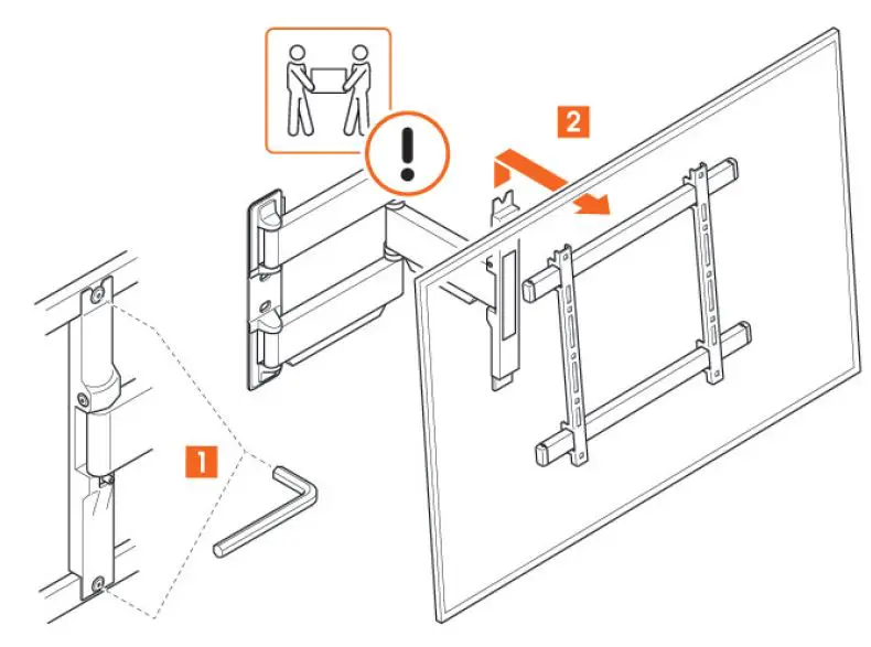 vogel s TVM 5440 Series Fixed TV Wall Mount fig 16