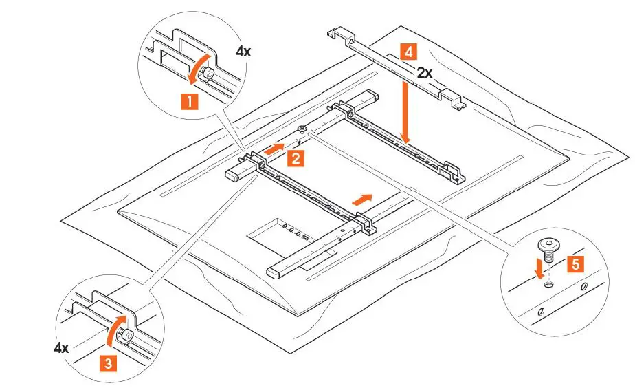 vogel s TVM 5440 Series Fixed TV Wall Mount fig 5
