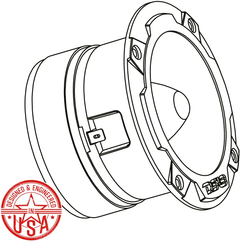 DS18 TWX4 TITANIUM VOICE COILA