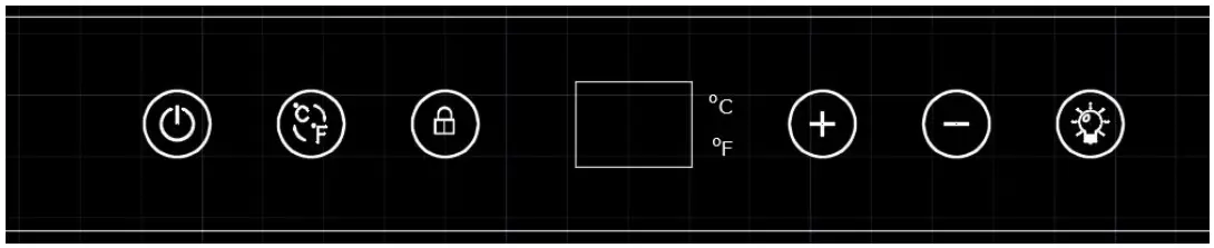 Equator JC 58A 28 Bottle Wine Built In Wine Cooler Refrigerators - FIG 7