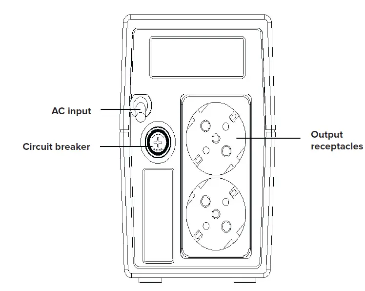 REBEL KOM0551-555 COMP Uninterruptible Power Supply-fig1