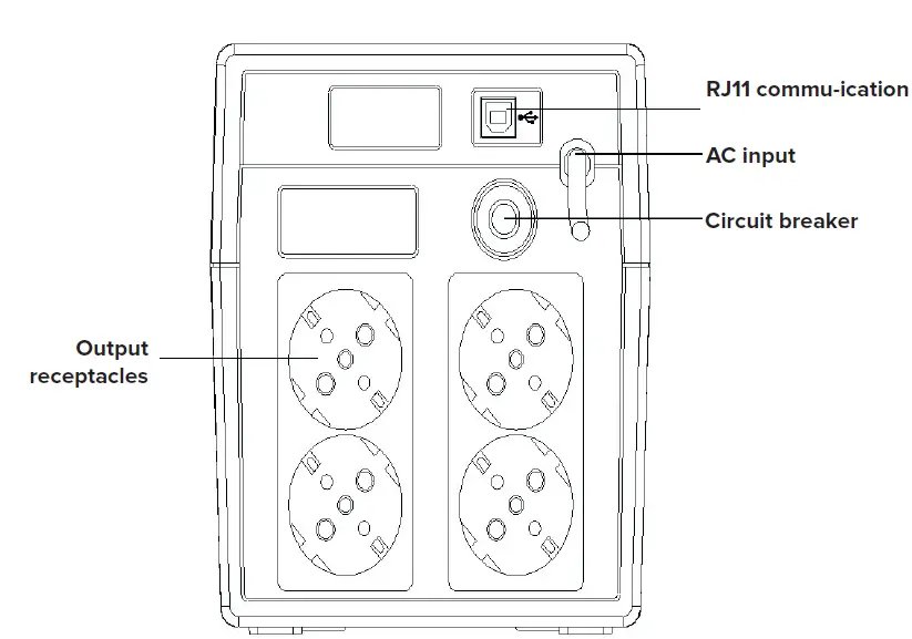 REBEL KOM0551-555 COMP Uninterruptible Power Supply-fig2
