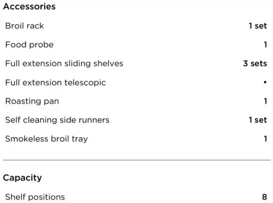 FIG 2 SPECIFICATIONS