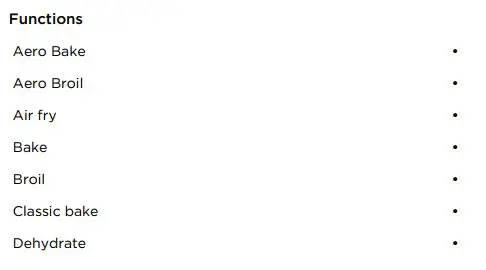 FIG 4 SPECIFICATIONS